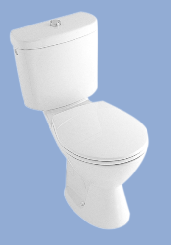 Alföldi Solinar 6003 09 01 Monoblokk wc+6004 10 01 Öblítőtartály+8780 95 01 wc ülőke