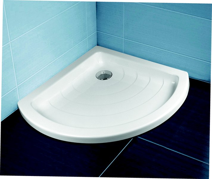 Ravak Kaskada Radius LA 90x90 negyedköríves zuhanytálca