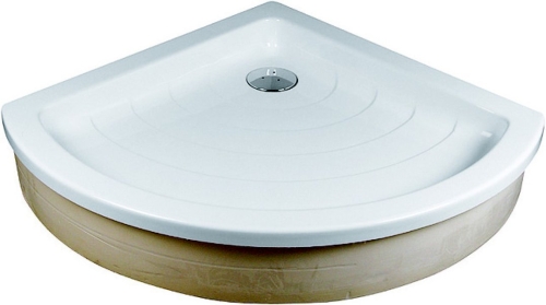 Ravak Kaskada Radius EX 90x90 negyedköríves zuhanytálca