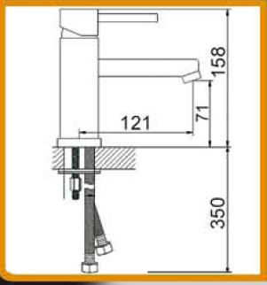Feromix Art-Line 55360.1 bidet csaptelep