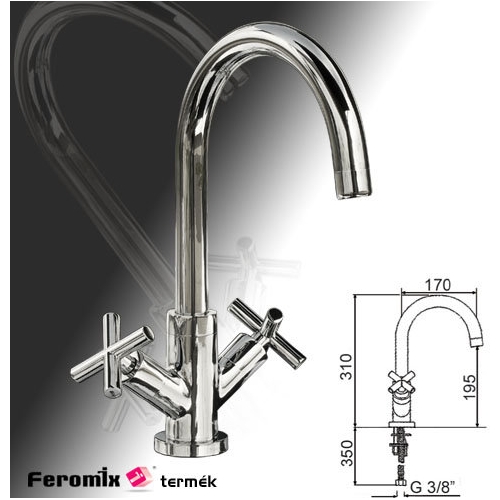 Feromix Next 61310.1 mosdó csaptelep