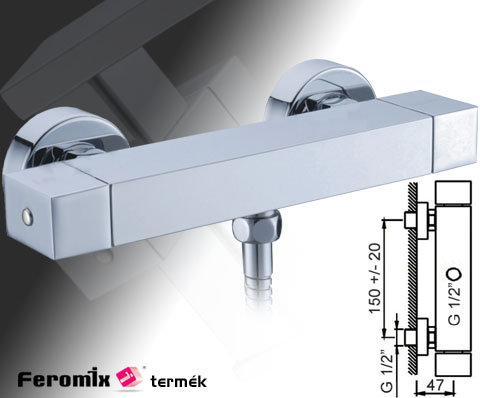 Feromix Rettangoli 95100.1 zuhany csaptelep