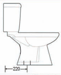 Feromix Primavera P-C280S-KOMP Monoblokkos wc ülőkével
