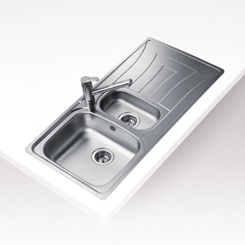 Teka Universo 1 1/2B 1D rozsdamentes mosogató (10120015) *