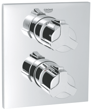 Grohe Allure falba építhető termosztátos zuhanycsaptelep 19380 000 (19380000)