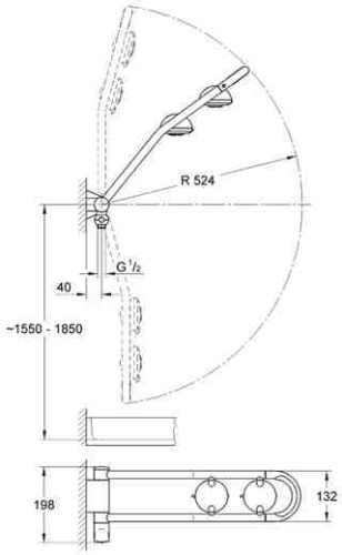 Grohe Freehander 27004 000 Zuhanyrendszer (27004000)