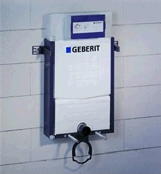 Geberit 110.250.00.1 Kombifix WC szerelőelem UP200 öblítőtartállyal alacsony beépítési magasságú