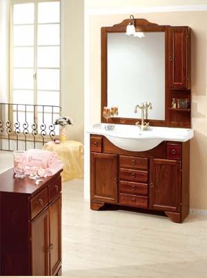 Savini 105 cm Rusztikus Mosdószekrény