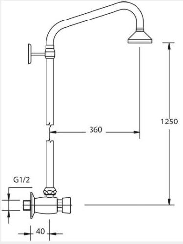 Mofém 169-0008-01 Automata zuhany szelep