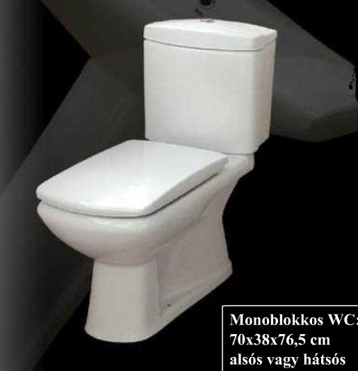 Feromix Quadro Q-C201S/LT Alsós monoblokkos wc