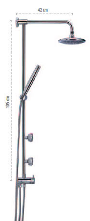 Teka Universe Spa 79.002.63 Zuhanyrendszer
