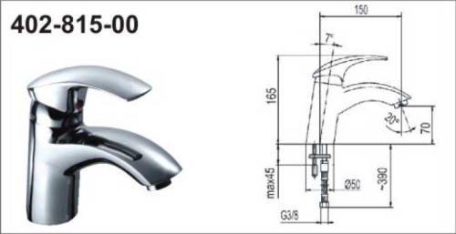 Armatura Ametyst 402-815-00 Mosdó csaptelep