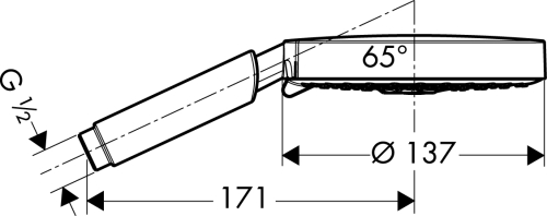 Hansgrohe Raindance S 150 AIR 3jet kézizuhany 28519 000 (28519000)