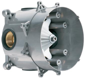Hansgrohe Focus E 31744 000 falsík alatti kád csaptelep külső rész (31744000)