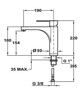 Teka Expression 89400 MRX Mosogató csaptelep