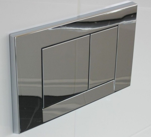 Geberit Bolero 115.777.21.1 Nyomólap (magasfényű króm, #115.777.21.1)