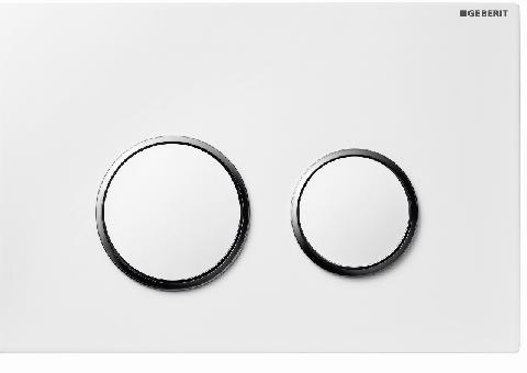 Geberit 110.300.00.5 Kombifix WC szerelőelem + Sigma 20 115.778.KJ.1 nyomólappal