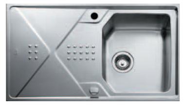 Teka Expression 86 1C 1E rozsdamentes mosogató (T1531)