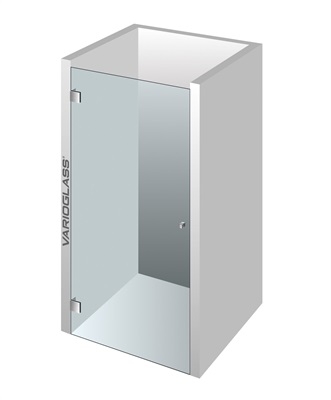Varioglass Signum 101 Zuhanyajtó víztiszta üveg (90x200 cm)