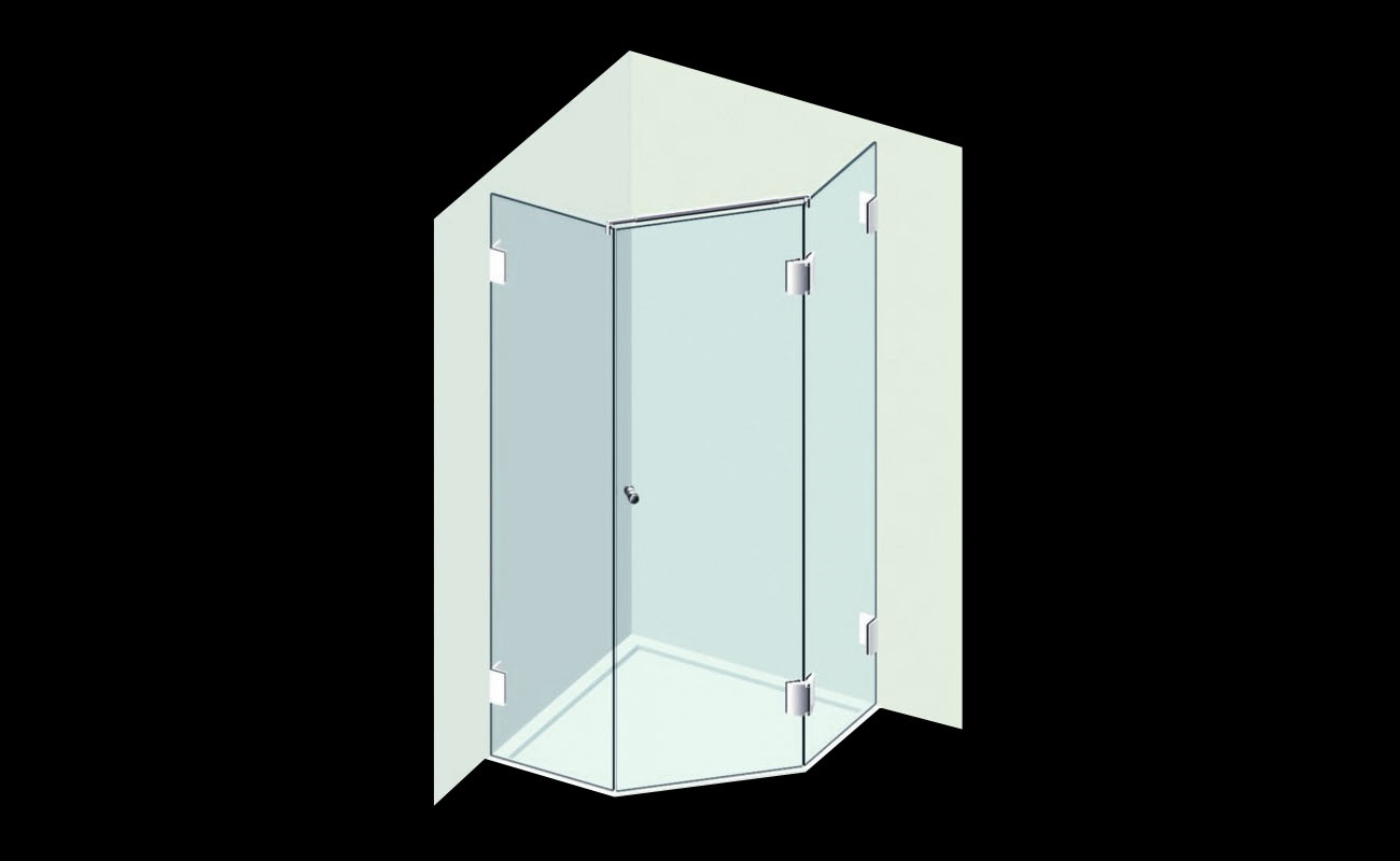 Varioglass Globus 301 Zuhanykabin (110x110x200 cm)
