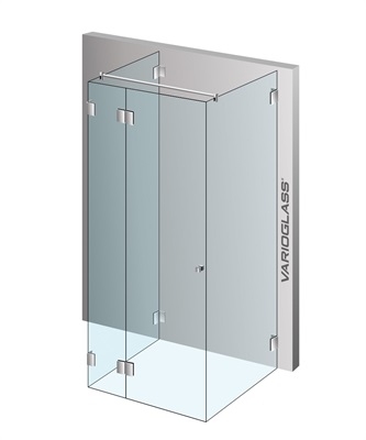 Varioglass Globus 514 Zuhanykabin víztiszta üveg (100x90x200 cm)