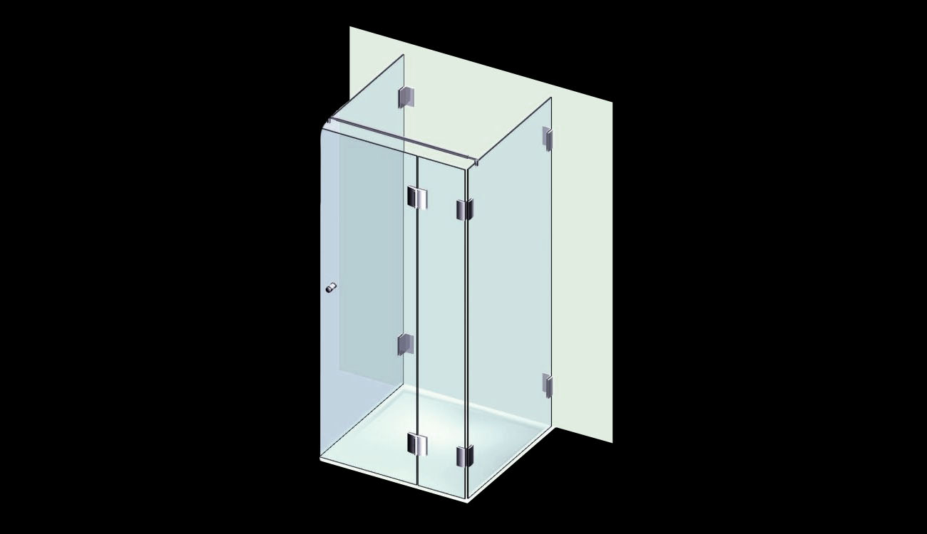 Varioglass Signum 514 Zuhanykabin víztiszta üveg (120x90x200 cm)