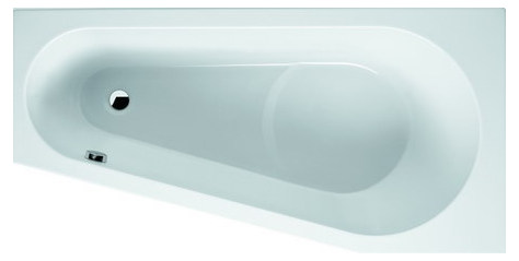 Riho Delta Aszimmetrikus kád balos 150x80 (BB81) B067001005
