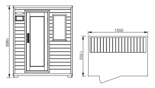 Hopa H033L szauna