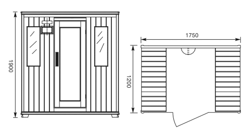 Hopa H044L szauna