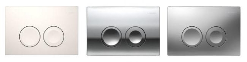 Geberit Delta 21 Nyomólap, Matt Króm 115.125.46.1