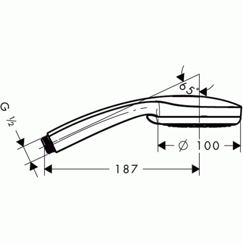 Hansgrohe Croma 100 Vario kézizuhany 28535 000 (28535000)