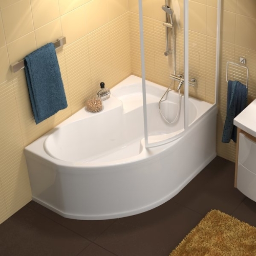 Ravak Rosa I 160x105 cm aszimmetrikus kád, balos CM01000000 (K)