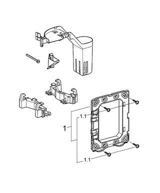 Grohe Fresh átszerelő készlet 38796000