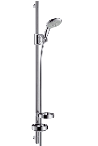 Hansgrohe Raindance E 100 AIR 3jet/Unica D zuhanyszett, 90 cm-es zuhanyrúddal 27881 000 (27881000)