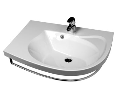 Ravak Rosa Comfort 78x55 cm mosdó (78x55 cm, fehér, balos, #XJ8L1100000)