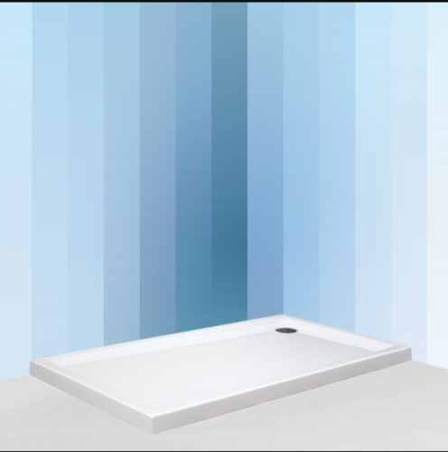 Roltechnik Flat Kvadro téglalap alakú zuhanytálca (beépíthető, 120x80 cm, #8000123)