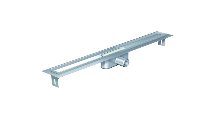 Aco Comfort alacsony (69mm) szigetelő galléros zuhanyfolyóka 685 mm, 9010.88.22