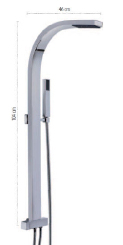 Teka Universe Plus 79.002.68.00 zuhanyrendszer