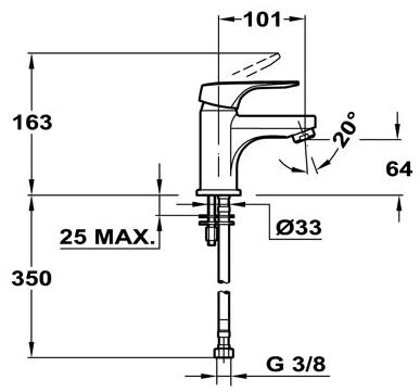 Mofém Inka 150-0042-00 mosdó csaptelep