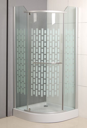 Roltechnik Primo negyedköríves zuhanykabin (88-90x210 cm, Ezüst, Transparent, 90x90 cm)