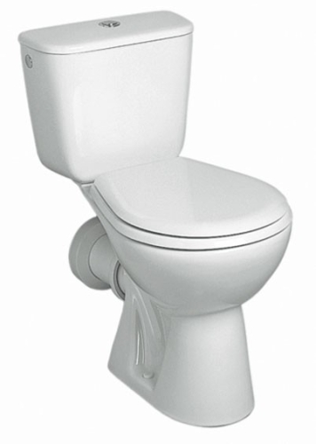 Kolo Nova laposöblítésű, hátsó kifolyású monoblokkos wc szett (29204)