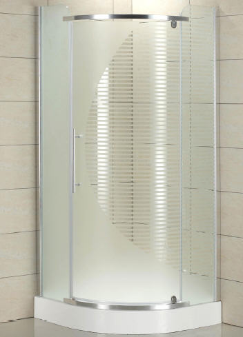 Roltechnik Sani Pro Point negyedköríves zuhanykabin (90x90 cm, króm, Mintás, 90x90x200 cm, #4000358)