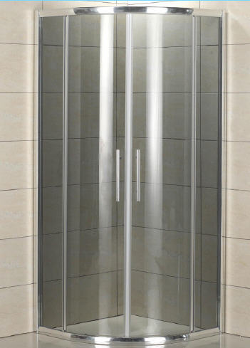 Roltechnik Esen negyedköríves zuhanykabin (885-910 mm, króm, Rauch, 90x90x200 cm)