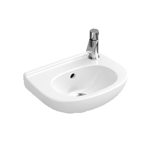 Villeroy & Boch O.novo 36x27,5 fali kézmosó, csaplyuk nélkül 5360 36 01 (53603601)