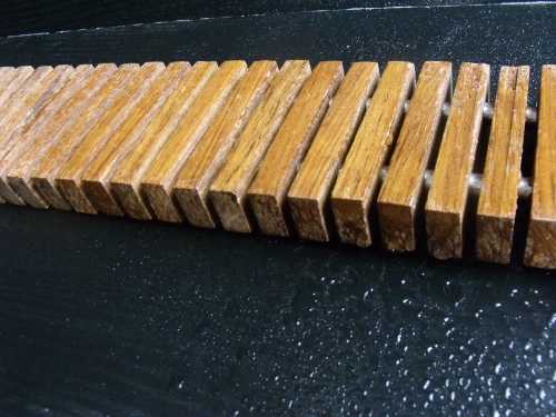 Molo Wood Mixed zuhanyfolyóka rács (1080 mm, #Wood Mixed 1080)
