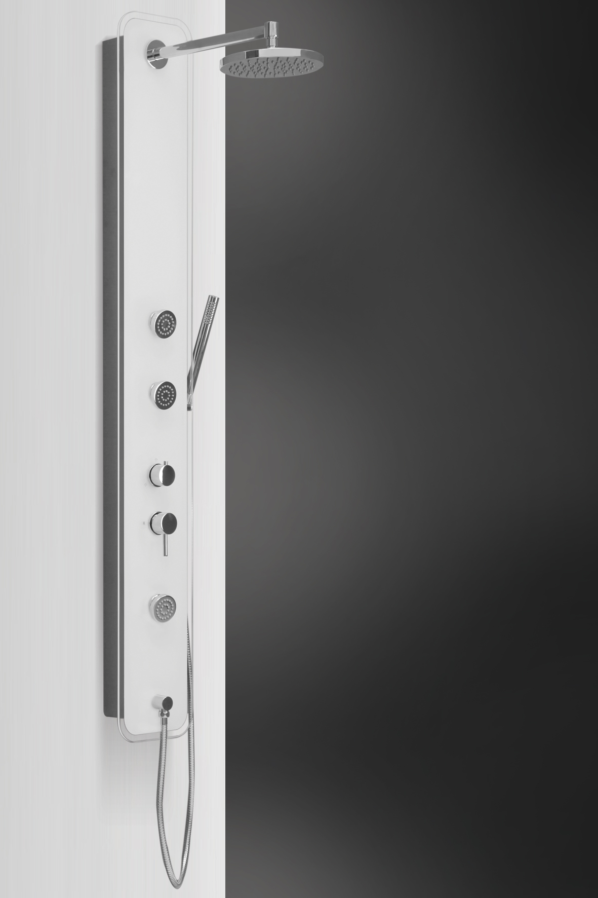 Roltechnik Luce Round zuhanypanel