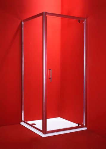 Hopa Oviedo 90x90-es négyzet alapú zuhanykabin (Króm, Sima, 90 x 90 x 195 cm, #BCOVIE90CC)