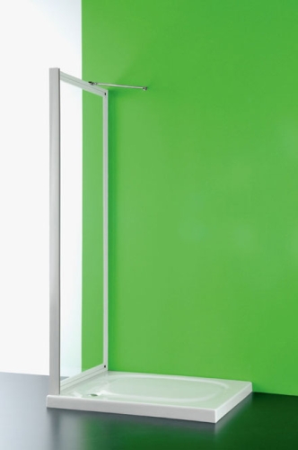 Hopa Anta Fissa CC zuhanyfal (Fehér, 75-72 x 185 cm, Plexiüveg, #BSAFI75CCP)