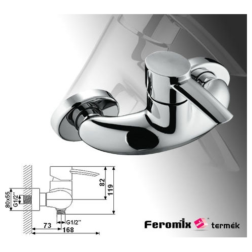 Feromix Adesso 150100.1 zuhanycsaptelep