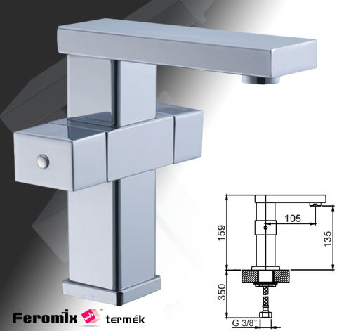 Feromix Rettangoli 95310.1 mosdó csaptelep